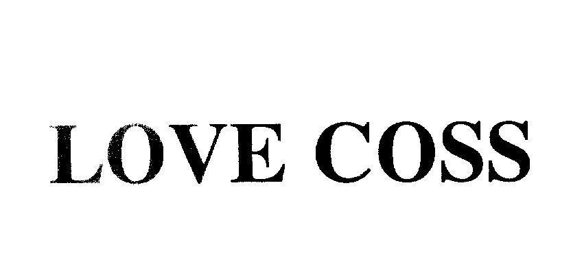 Mẫu nhãn hiệu LOVE COSS