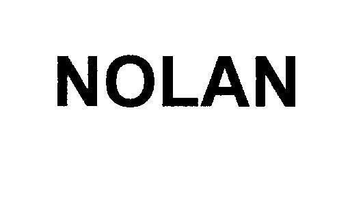 Mẫu nhãn hiệu NOLAN