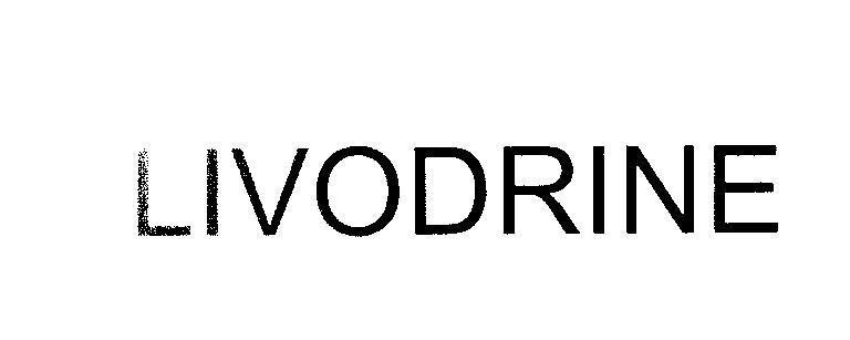Mẫu nhãn hiệu LIVODRINE