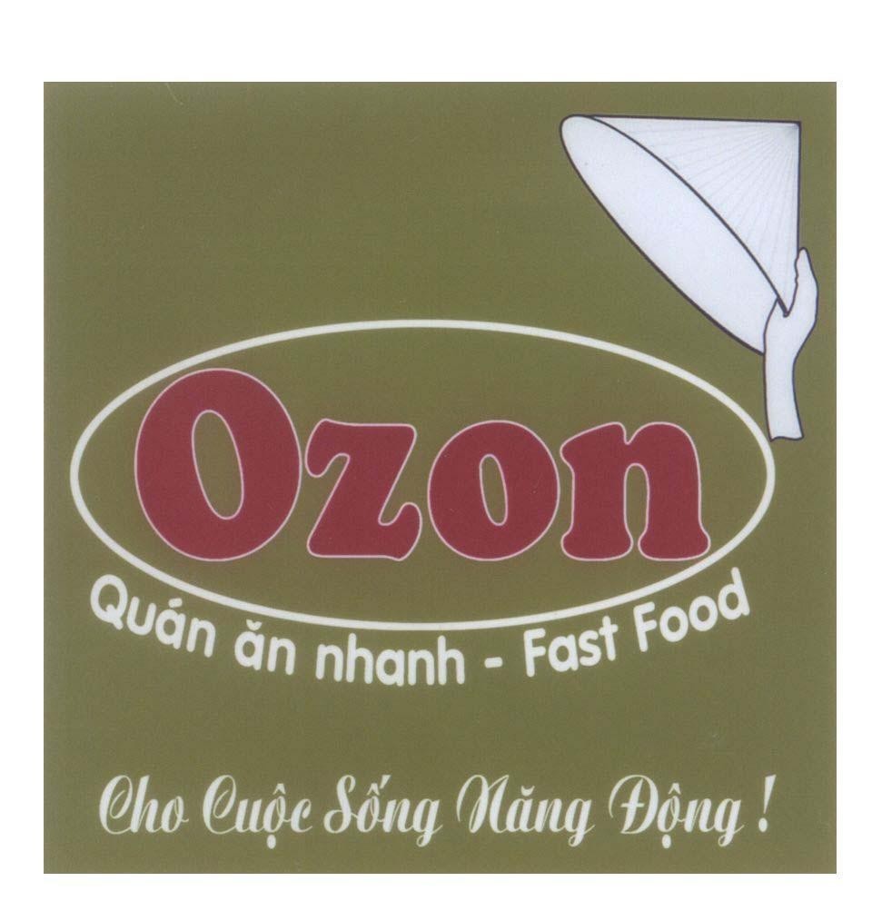 Mẫu nhãn hiệu Ozon Quán ăn nhanh - Fast Food Cho Cuộc Sống Năng Động !