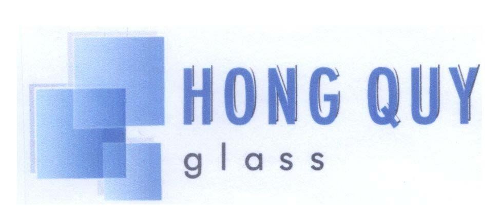 Mẫu nhãn hiệu HONG QUY glass