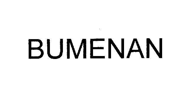 Mẫu nhãn hiệu BUMENAN