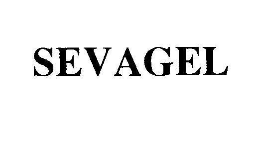 Mẫu nhãn hiệu SEVAGEL