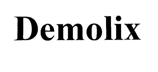 Mẫu nhãn hiệu Demolix