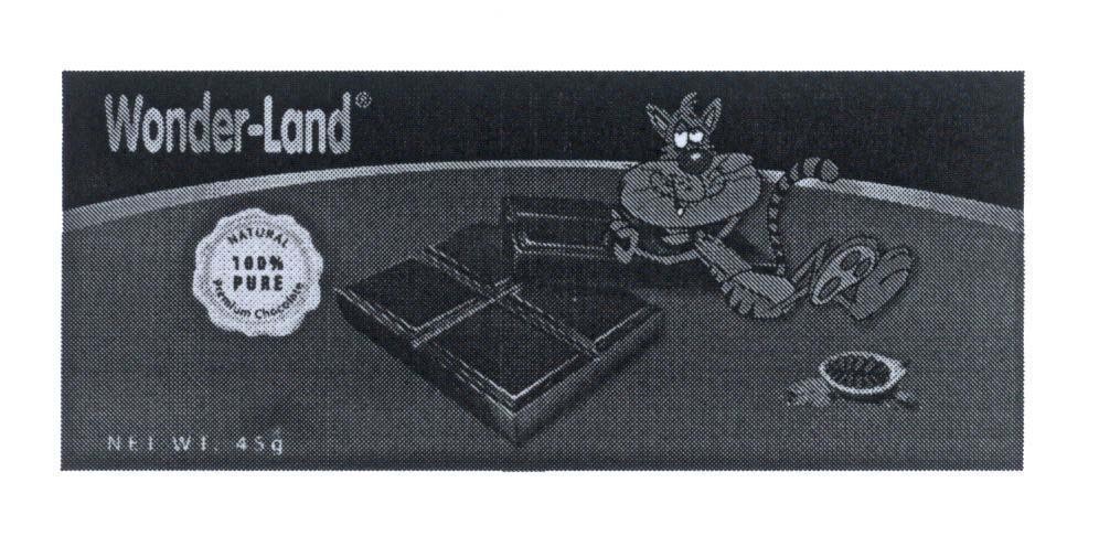 Mẫu nhãn hiệu Wonder-Land