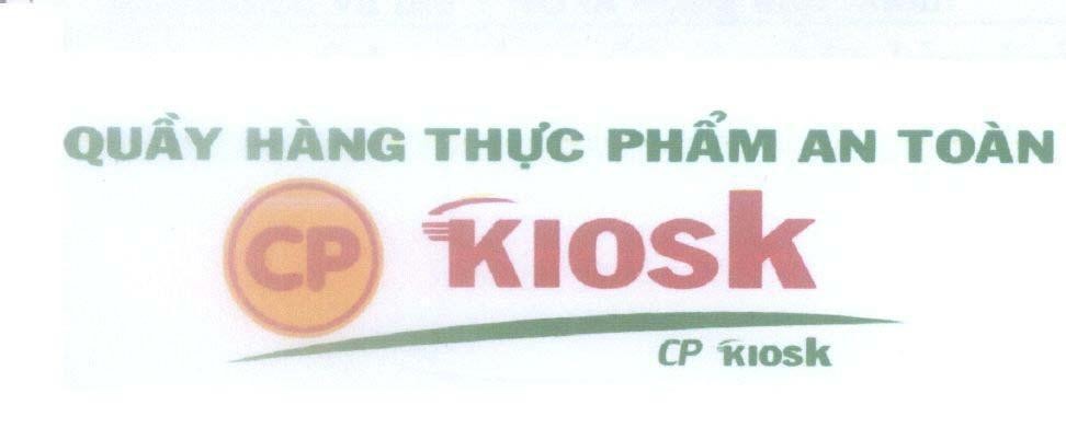 Mẫu nhãn hiệu CP KIOSK Quầy Hàng Thực Phẩm An Toàn