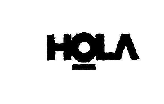 Mẫu nhãn hiệu HOLA