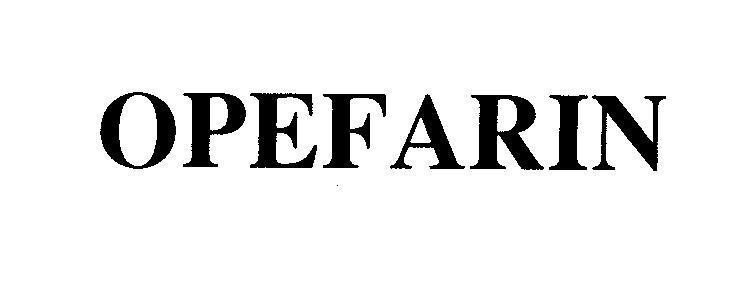 Mẫu nhãn hiệu OPEFARIN