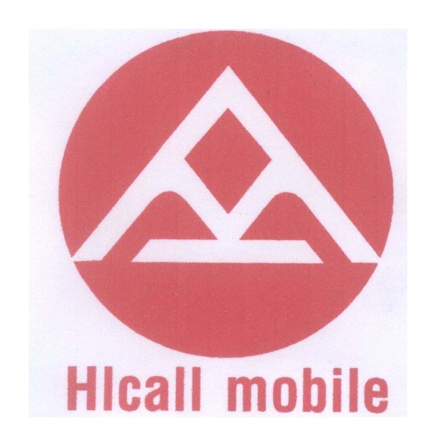 Mẫu nhãn hiệu HIcall mobile