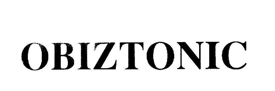 Mẫu nhãn hiệu OBIZTONIC
