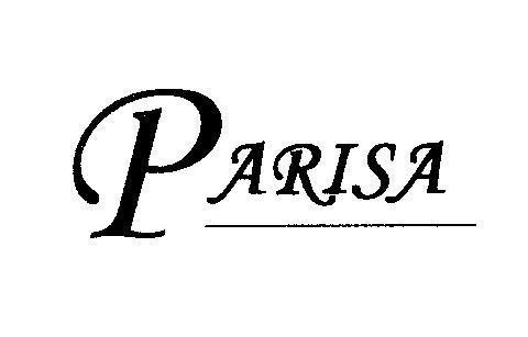 Mẫu nhãn hiệu PARISA