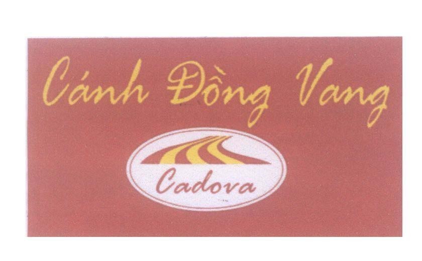 Mẫu nhãn hiệu Cánh Đồng Vang Cadova
