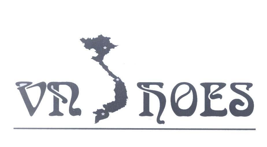 Mẫu nhãn hiệu VN S HOES