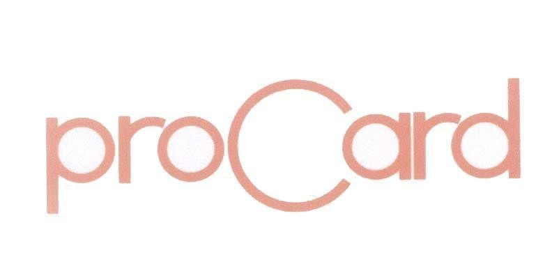 Mẫu nhãn hiệu proCard