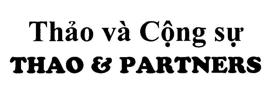 Mẫu nhãn hiệu Thảo và Cộng sự THAO & PARTNERS
