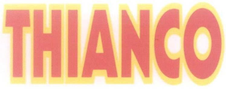 Mẫu nhãn hiệu THIANCO