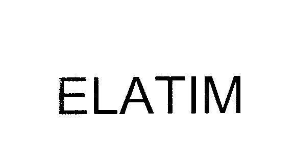 Mẫu nhãn hiệu ELATIM