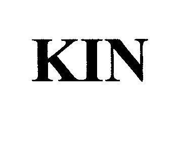 Mẫu nhãn hiệu KIN