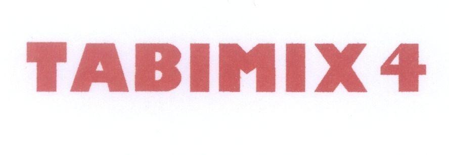 Mẫu nhãn hiệu TABIMIX 4