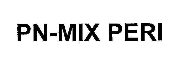 Mẫu nhãn hiệu PN-MIX PERI