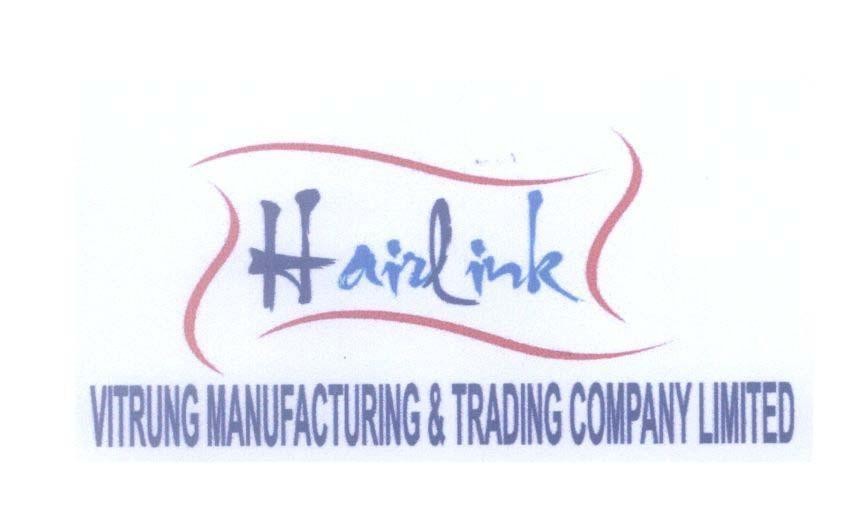 Mẫu nhãn hiệu Hairlink VITRUNG MANUFACTURING & TRADING COMPANY LIMITED