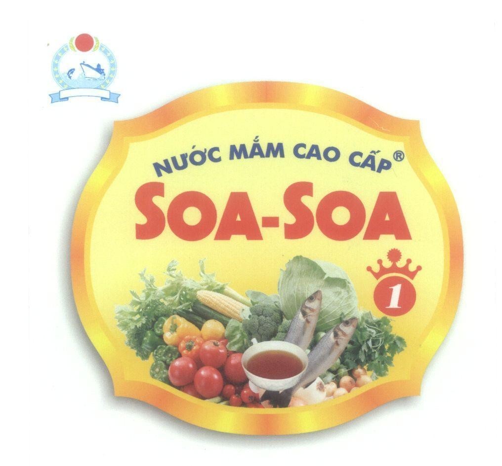 Mẫu nhãn hiệu SOA - SOA Nước Mắm Cao Cấp 1