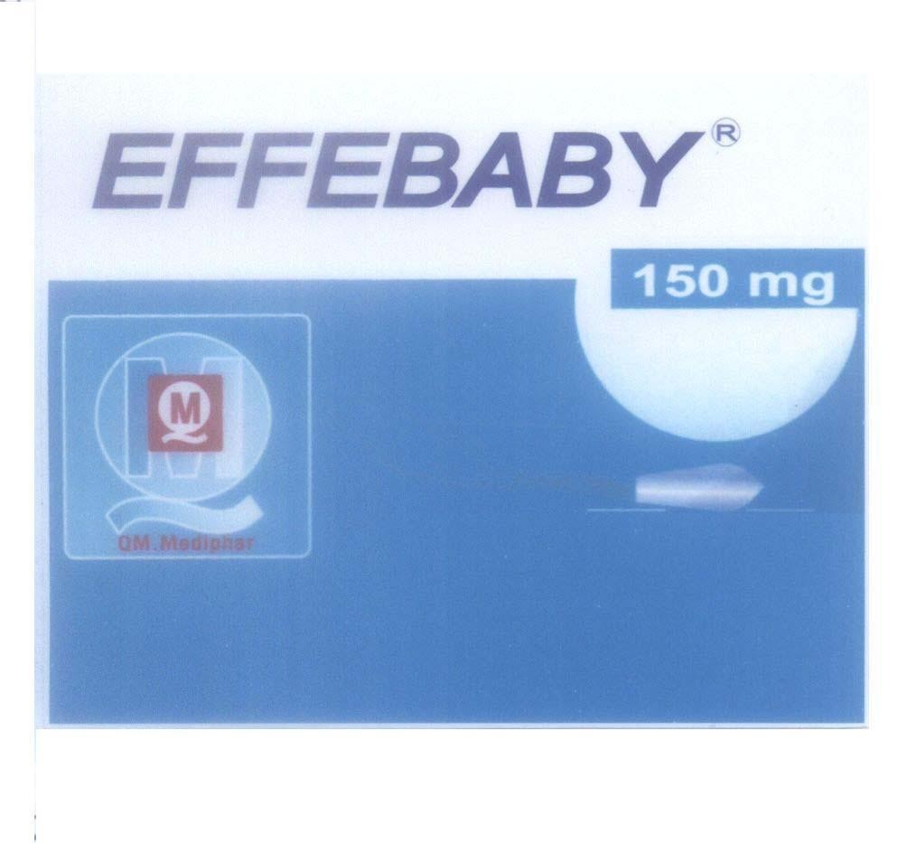 Mẫu nhãn hiệu EFFEBABY QM.Mediphar