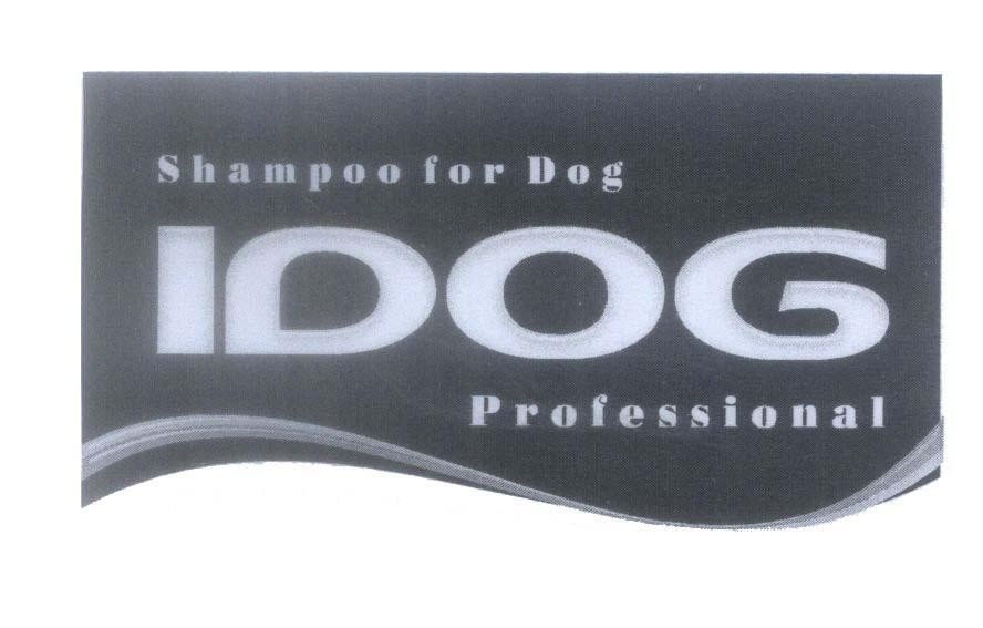 Mẫu nhãn hiệu IDOG Professional Shampoo for Dog