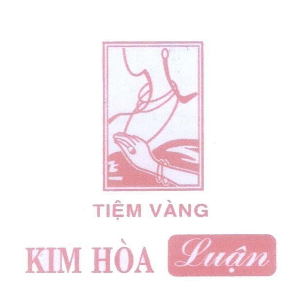 Mẫu nhãn hiệu Tiệm Vàng Kim Hoà Luận