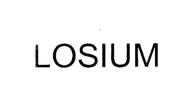 Mẫu nhãn hiệu LOSIUM
