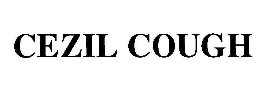 Mẫu nhãn hiệu CEZIL COUGH