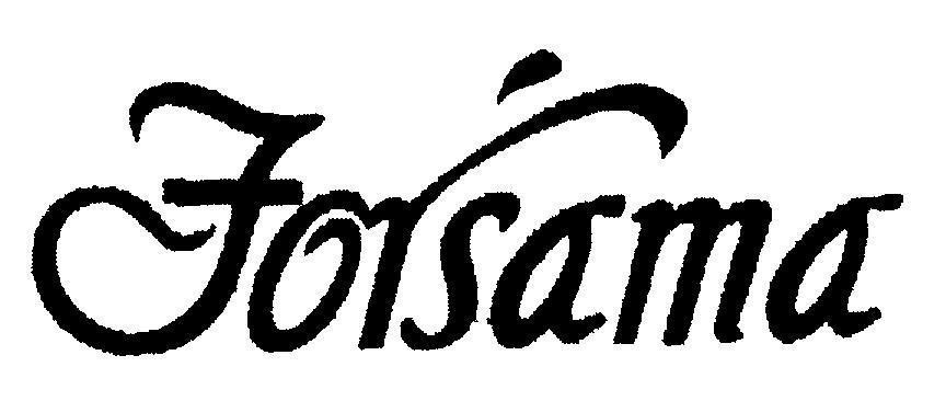 Mẫu nhãn hiệu Forsama