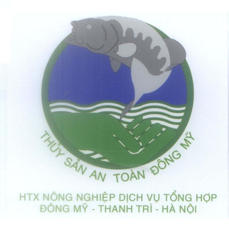 Mẫu nhãn hiệu Thủy Sản An Toàn Đông Mỹ HTX Nông Nghiệp Dịch Vụ Tổng Hợp Đông Mỹ - Thanh Trì - Hà Nội