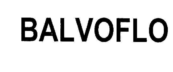 Mẫu nhãn hiệu BALVOFLO