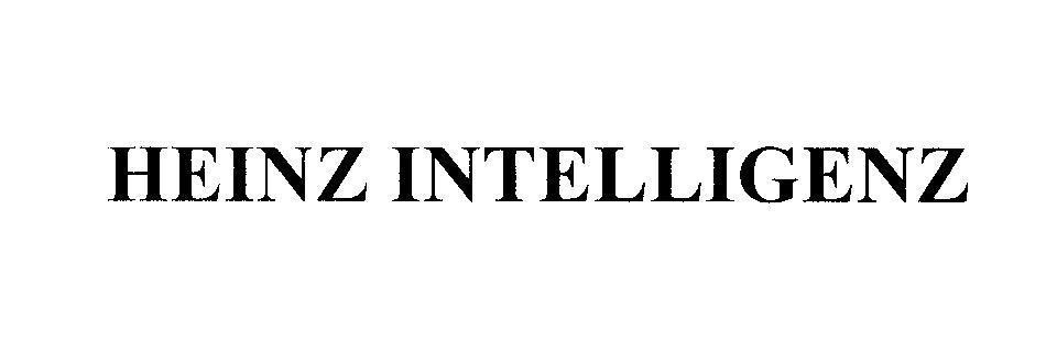 Mẫu nhãn hiệu HEINZ INTELLIGENZ