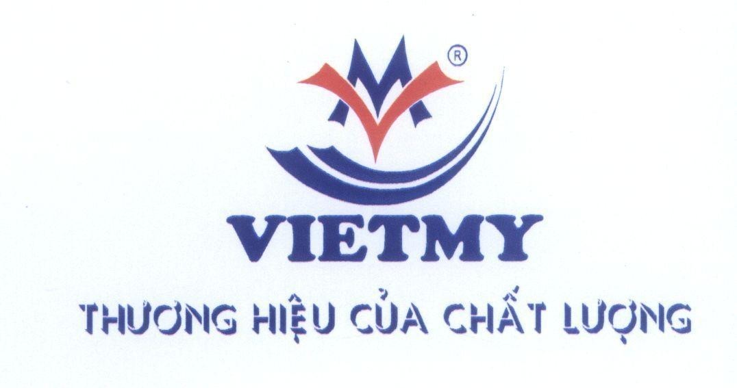 Mẫu nhãn hiệu VIETMY M V Thương Hiệu Của Chất Lượng