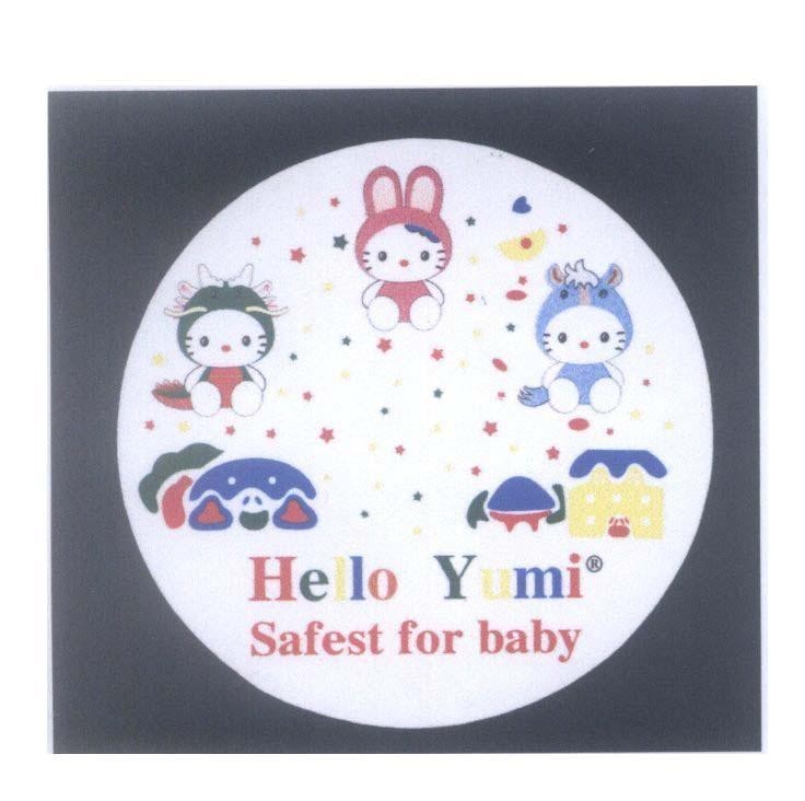 Mẫu nhãn hiệu Hello Yumi Safest for baby