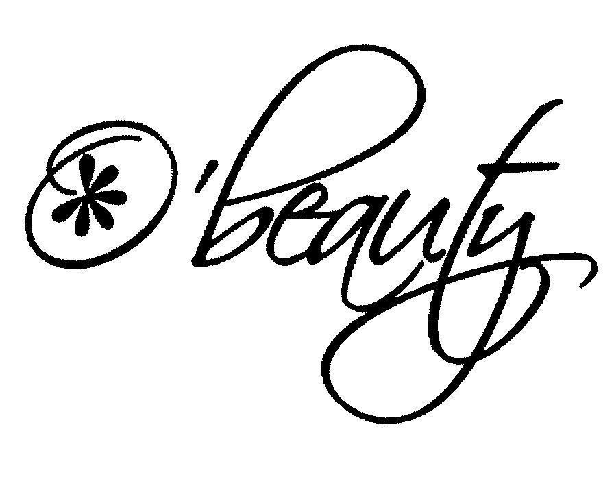 Mẫu nhãn hiệu O'beauty