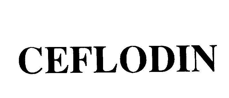 Mẫu nhãn hiệu CEFLODIN