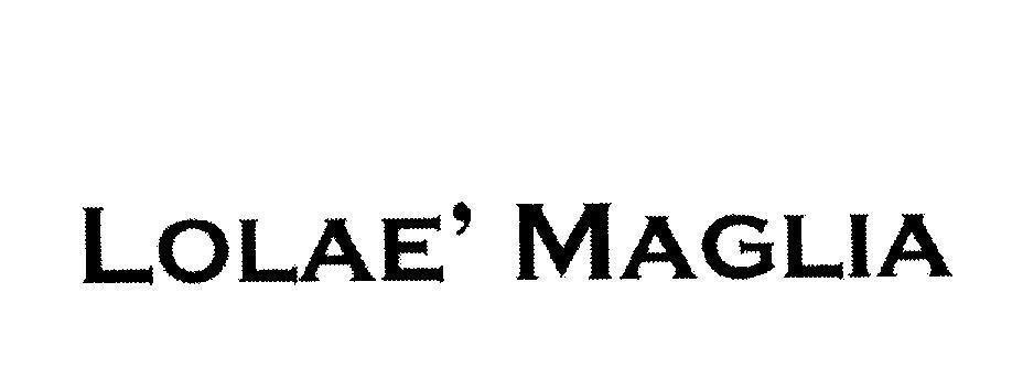 Mẫu nhãn hiệu LOLAE' MAGLIA
