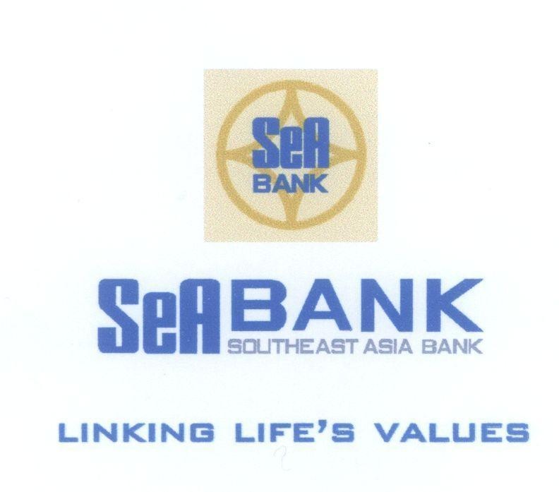 Mẫu nhãn hiệu SEABANK SOUTHEAST ASIA BANK LINKING LIFE'S VALUES