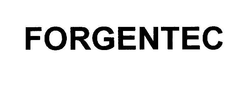 Mẫu nhãn hiệu FORGENTEC