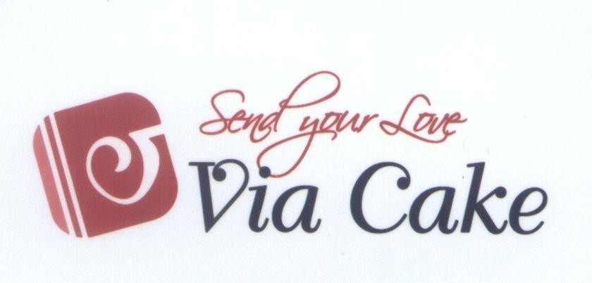 Mẫu nhãn hiệu Via Cake Send your love C V
