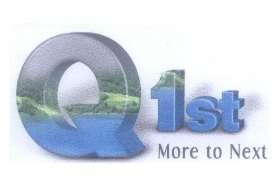 Mẫu nhãn hiệu Q1st Q 1st More to Next