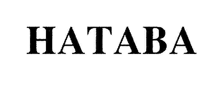 Mẫu nhãn hiệu HATABA