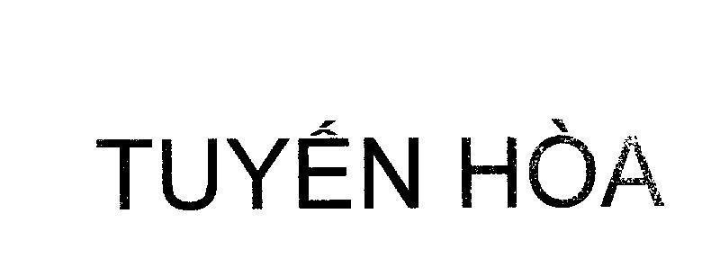 Mẫu nhãn hiệu Tuyến Hoà
