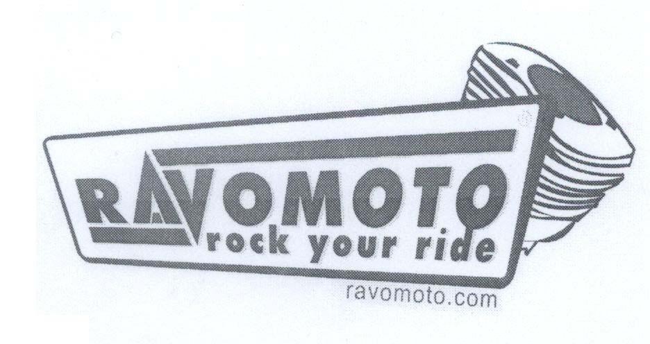 Mẫu nhãn hiệu RAVOMOTO RAV OMOTO ravomoto.com rock your ride