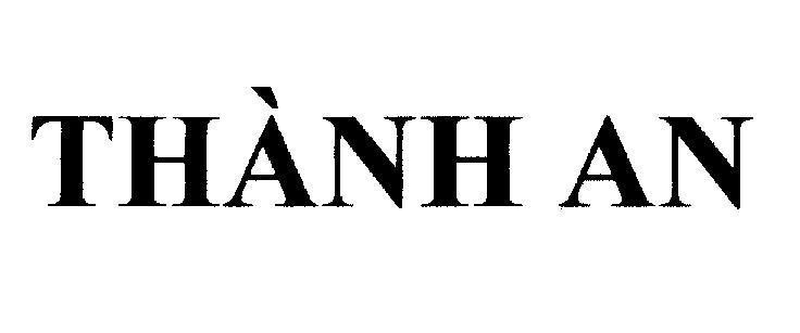 Mẫu nhãn hiệu Thành An