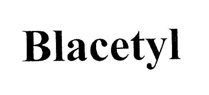 Mẫu nhãn hiệu Blacetyl