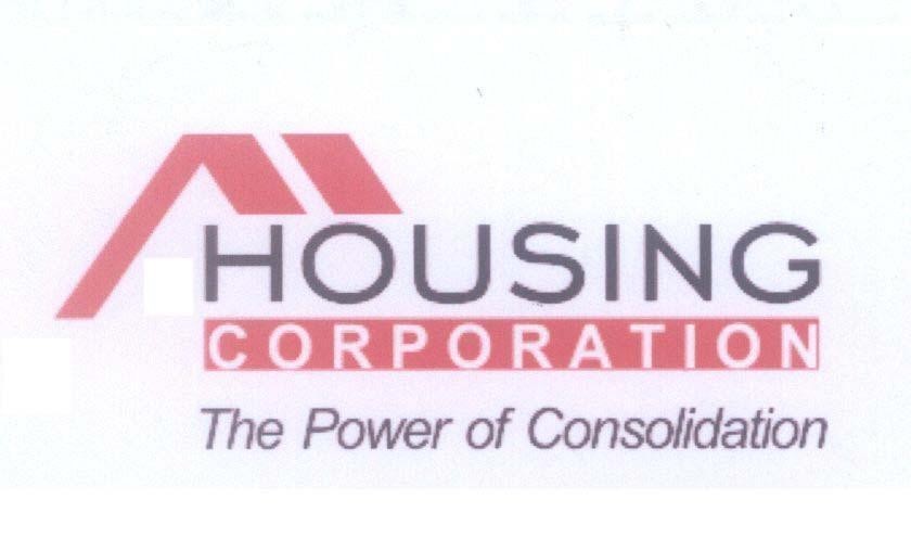 Mẫu nhãn hiệu HOUSING CORPORATION The Power of Consolidation